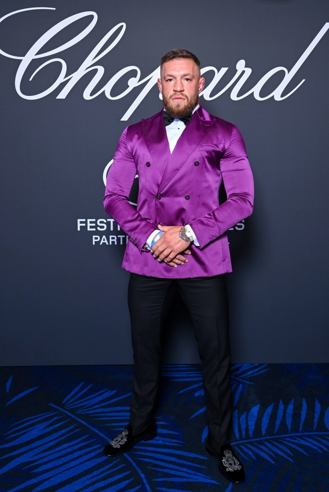 Conor McGregor at the 75th annual Cannes film festival