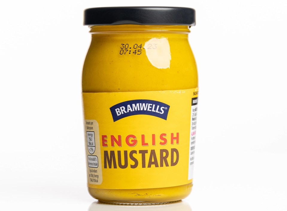 Aldi's mustard is a bargain at 45p