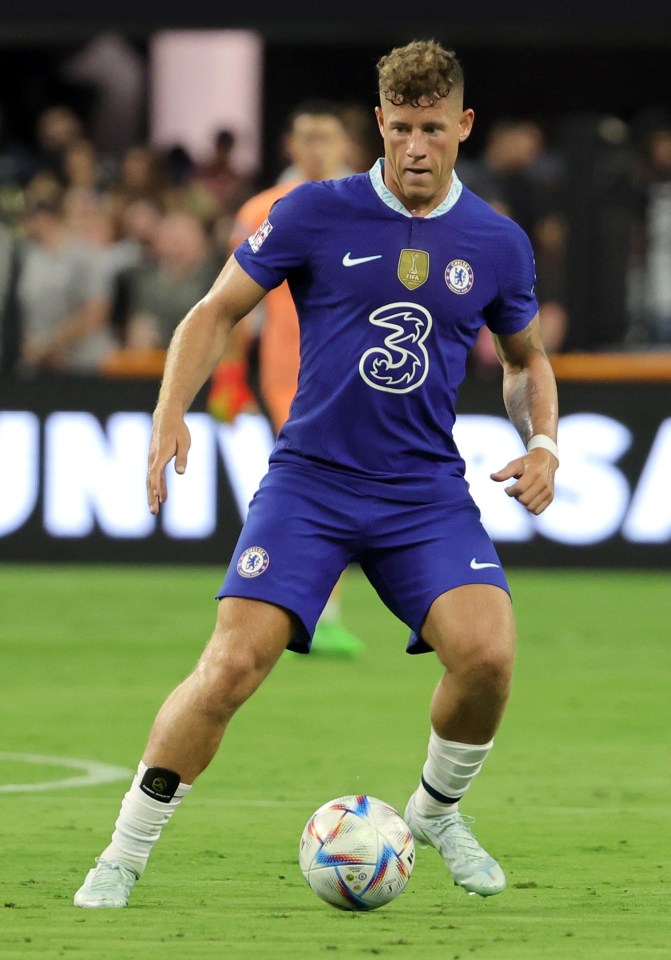 Ross Barkley in action for Chelsea