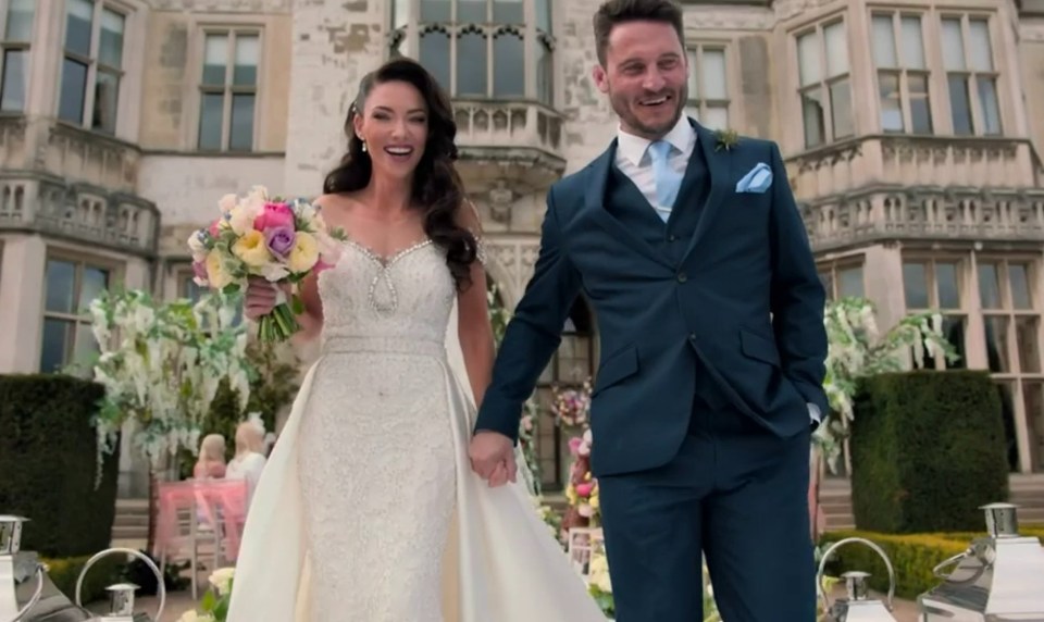 April got married to George on the E4 programme