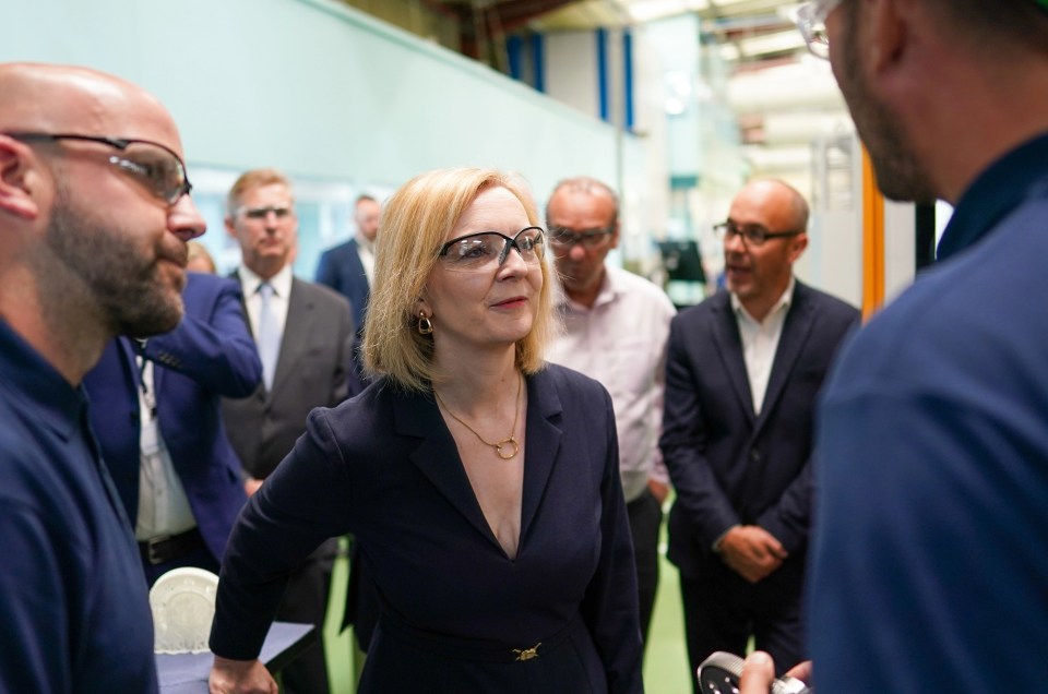 Liz Truss predicted the UK’s best days were ahead as she dismissed 'declinist talk'