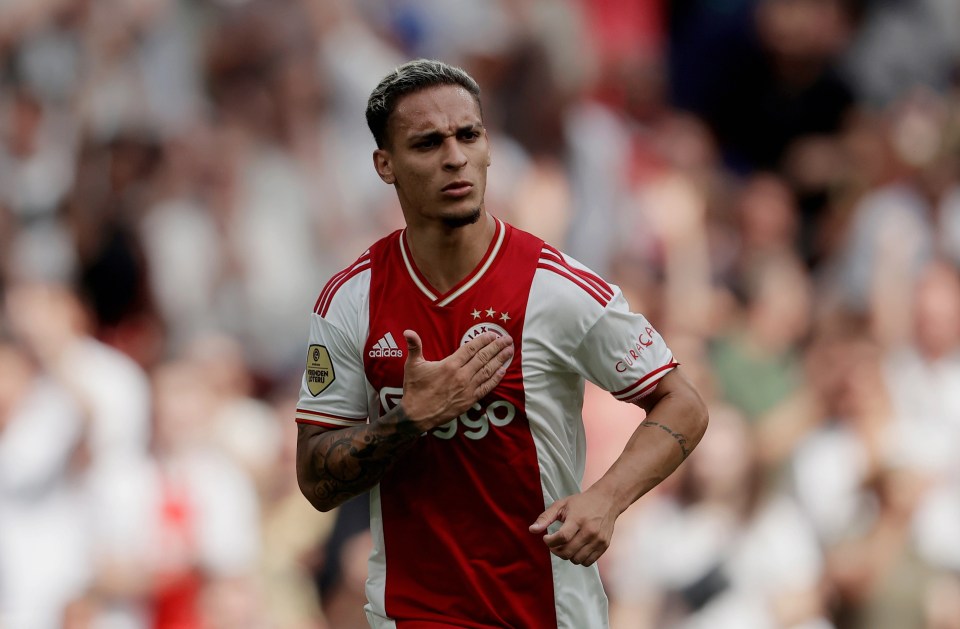 Man Utd are confident they can finalise a deal for Ajax star Antony