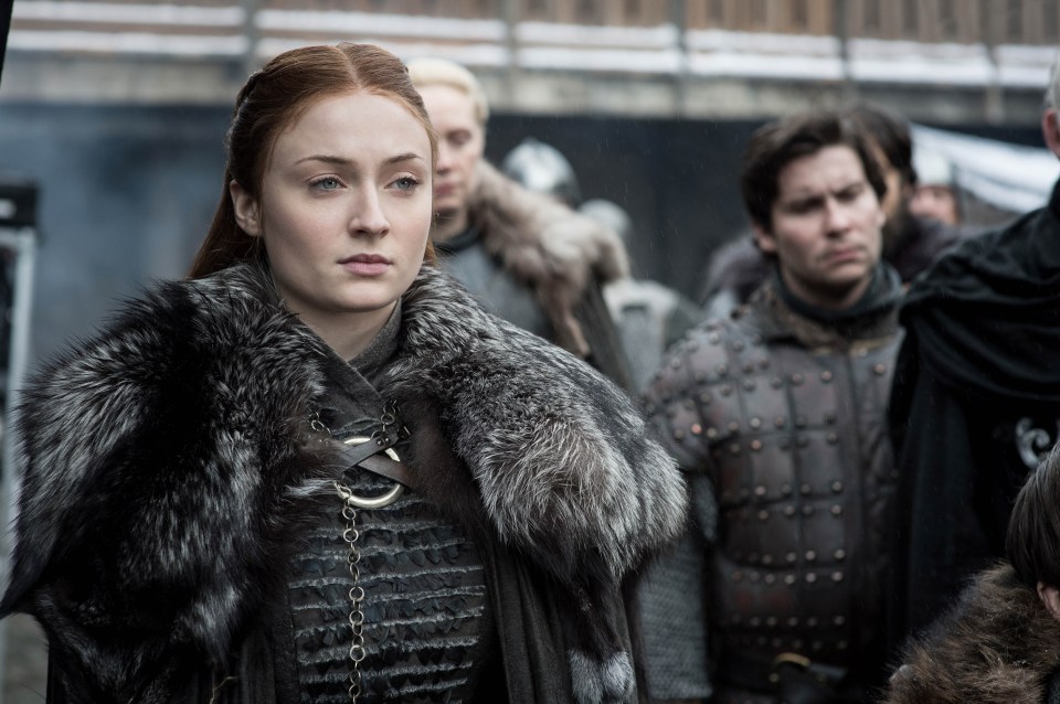 Sophie Turner played Sansa Stark