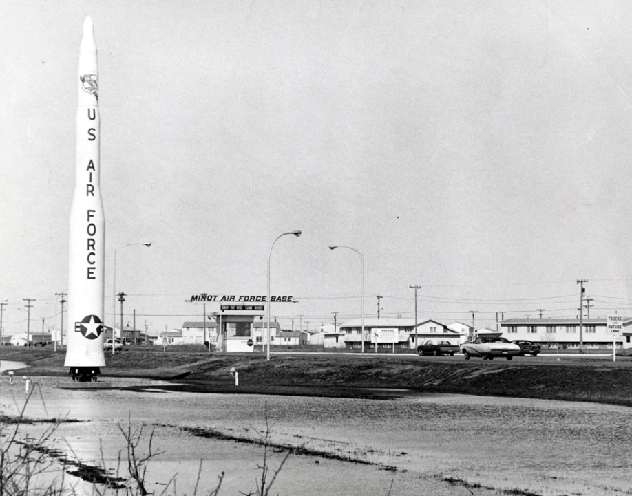 Minor Air Force Base stored some 150 nuclear missiles