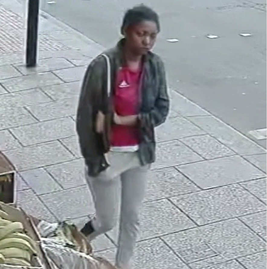 She was last seen on CCTV walking in Croydon on July 7