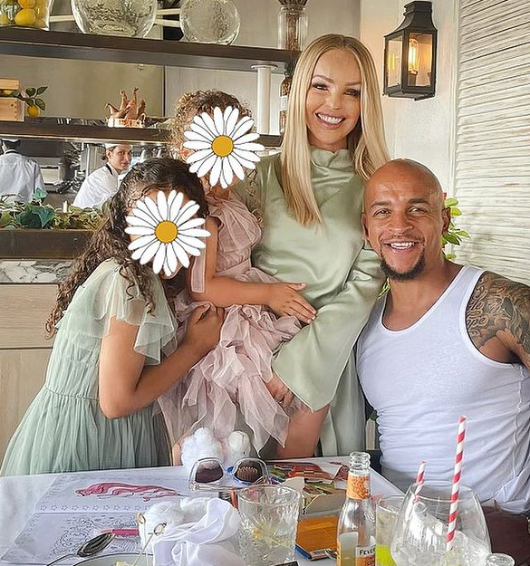 Katie Piper and husband Richard James Sutton and their two daughters