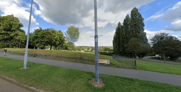 The girl was stabbed in Hillsborough Park in Sheffield