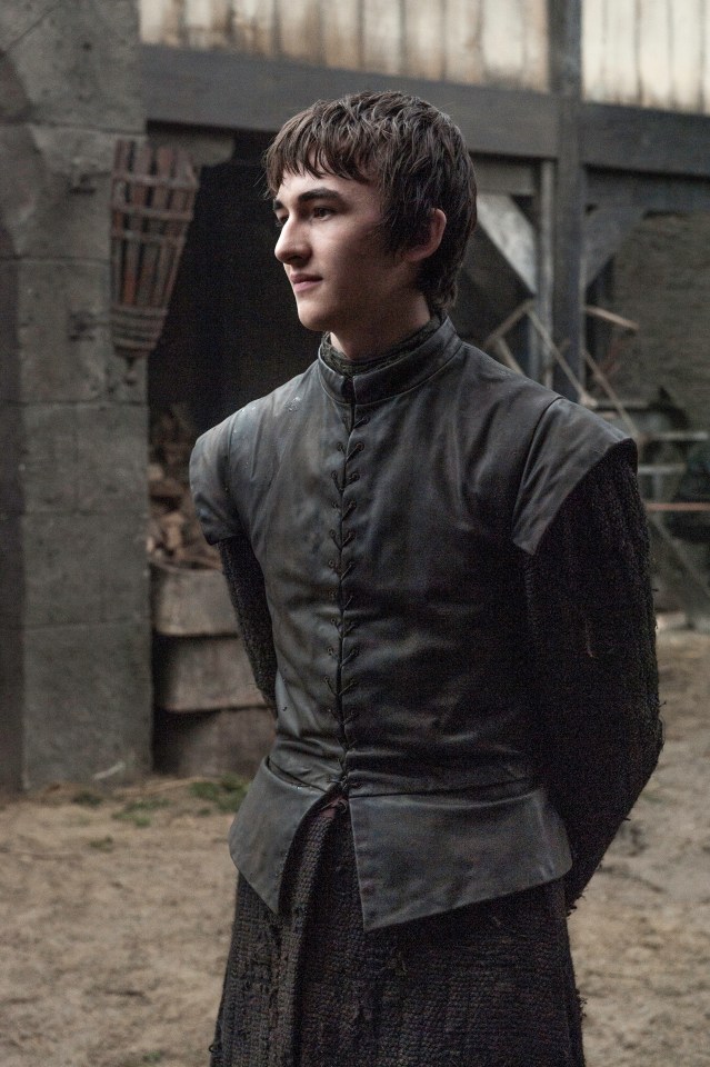 Isaac Hempstead Wright as Bran Stark in Game of Thrones