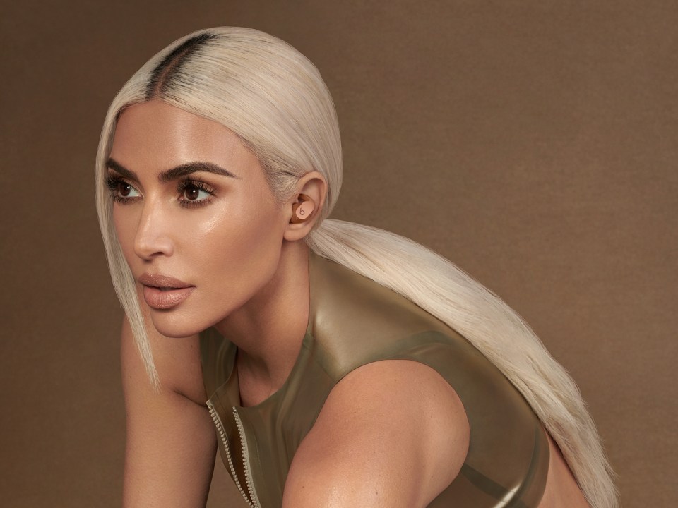 Kim Kardashian has teamed up with Beats to produce a special-edition range of Beats Fit Pro earbuds