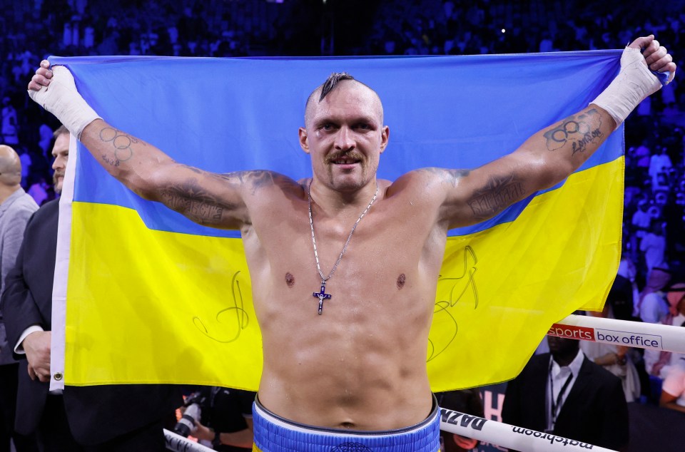 Oleksandr Usyk dedicated his victory to Ukraine