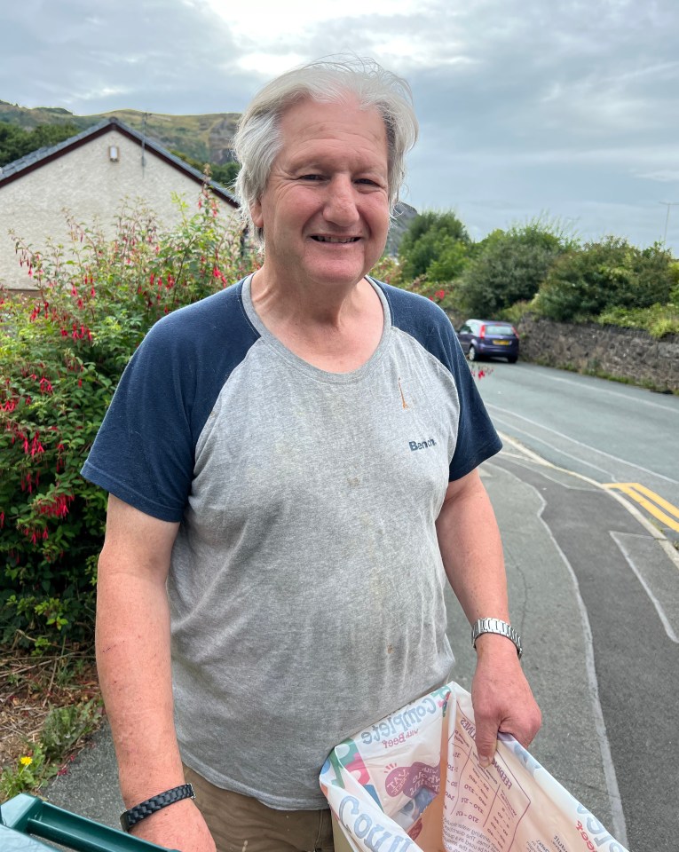 Colin Clayton, a 68-year-old retired miner, said he likes to see families visit the area – but stressed some drivers are a nuisance