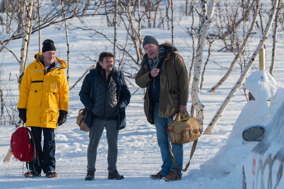 Jeremy Clarkson and Richard Hammond carried on filming until James was able to rejoin them