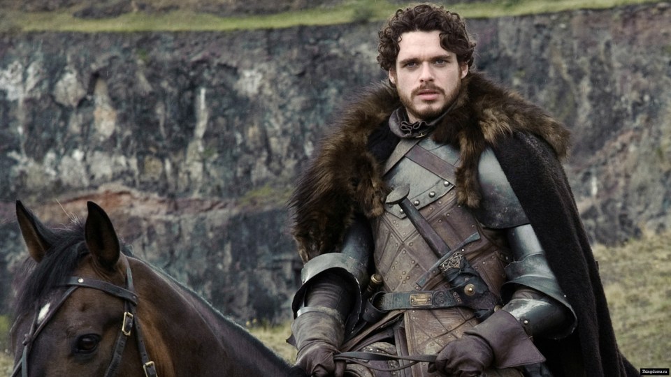 Richard Maddon as Robb Stark in Game of Thrones