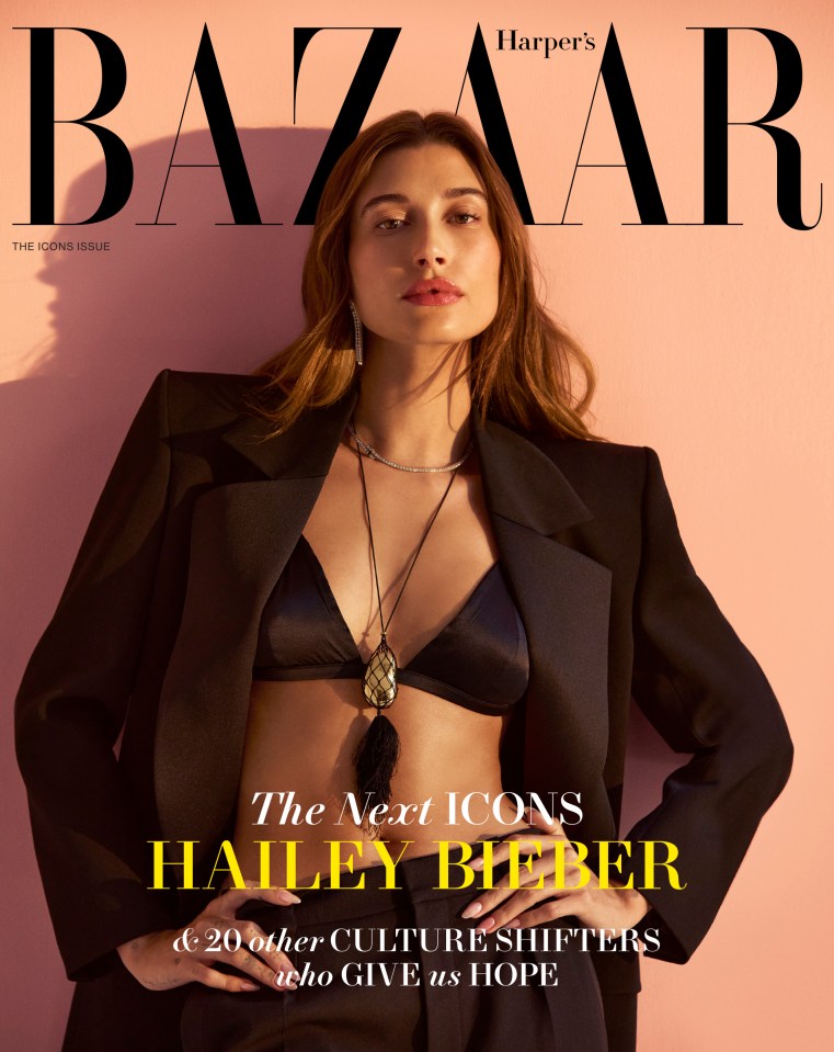 Hailey told Harper's Bazaar mag how the couple got through hard times