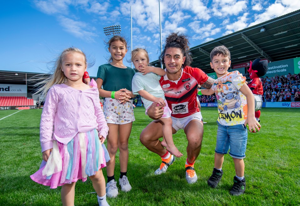 Tim Lafai revealed he and his family have fallen in love with Yorkshire pudding since moving to England