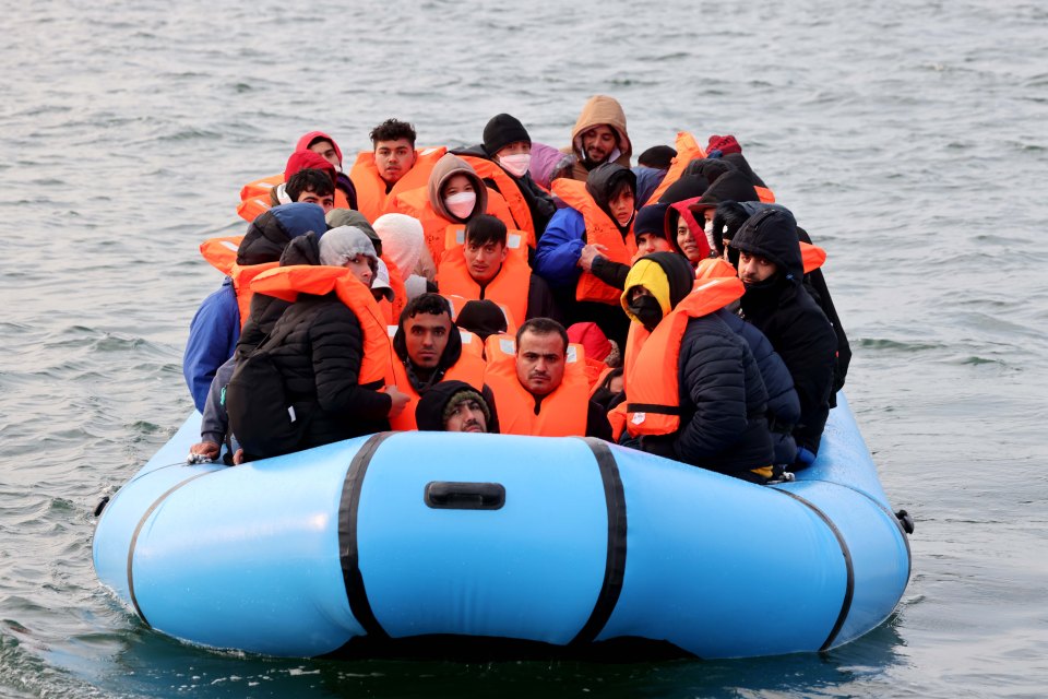 Almost one migrant a minute has crossed the Channel into the UK