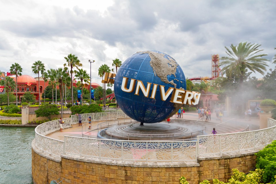 Orlando has lots of theme parks, including Universal