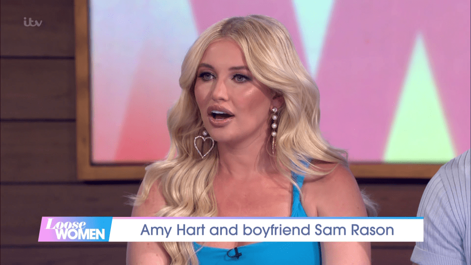 Amy revealed she is pregnant with her first baby