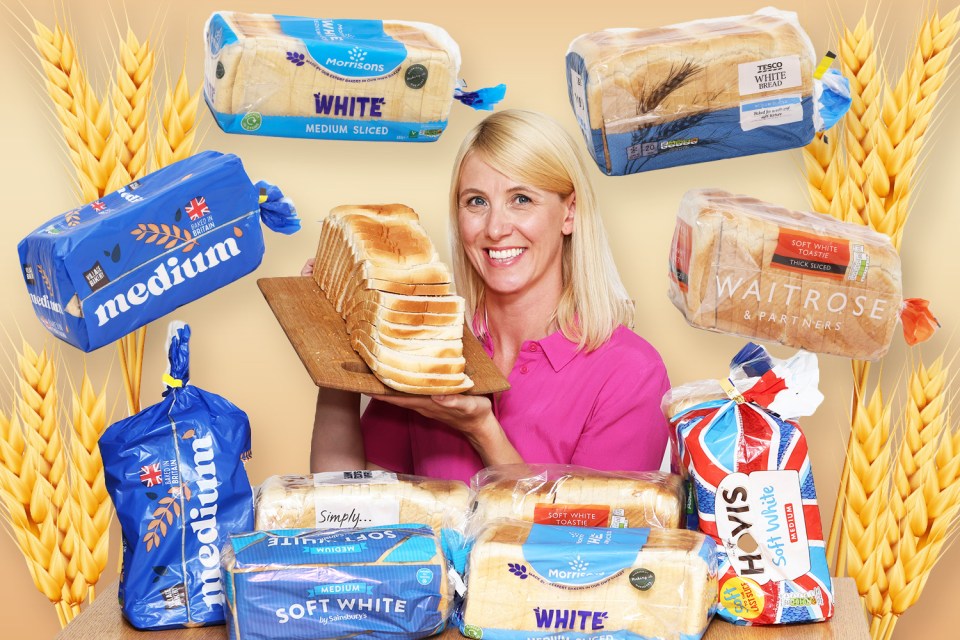 Lynsey Hope compared supermarket white bread with Hovis