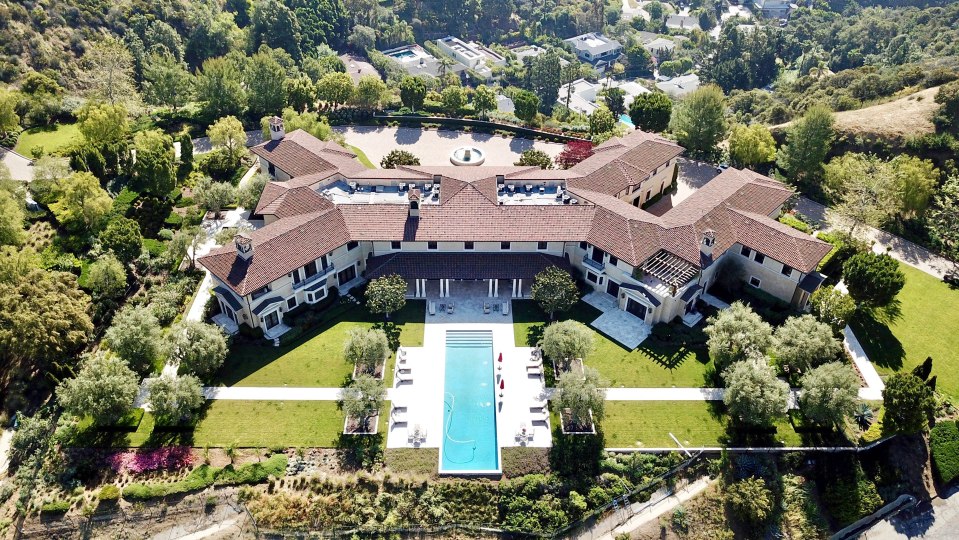 The $18million property was offered to the couple by actor Tyler Perry