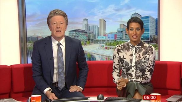 Naga Munchetty shut down Charlie Stayt who claimed she looked 'perplexed'