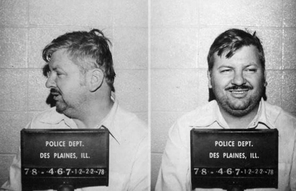 John Wayne Gacy Police mugshots