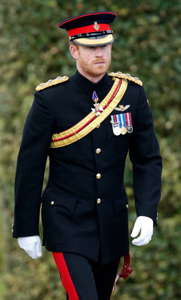 Prince Harry was given permission to wear his uniform