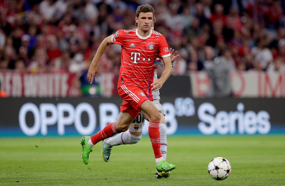 Thomas Muller's house was robbed as Bayern Munich beat Barcelona