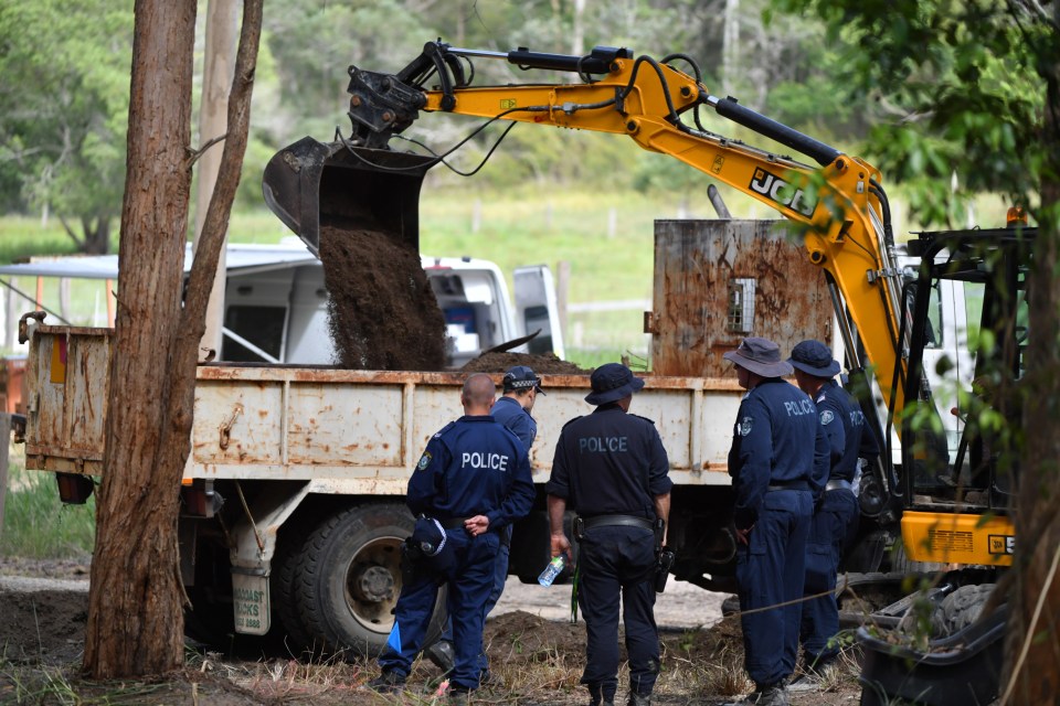 Police dug up the property where William went missing last year, but had no major breakthroughs