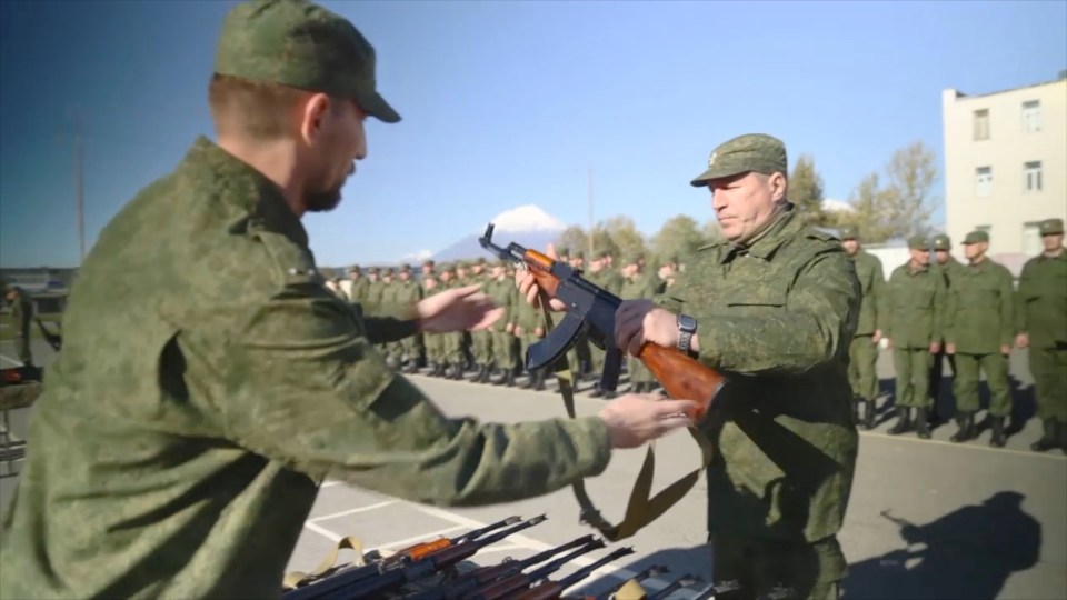 Civilians  forced to join Russia’s war in Ukraine are being handed rusty Kalashnikovs