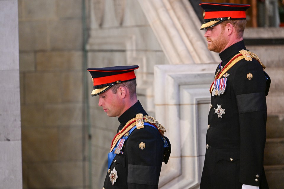 Prince Harry had the Queen's ER initials removed from his uniform last night