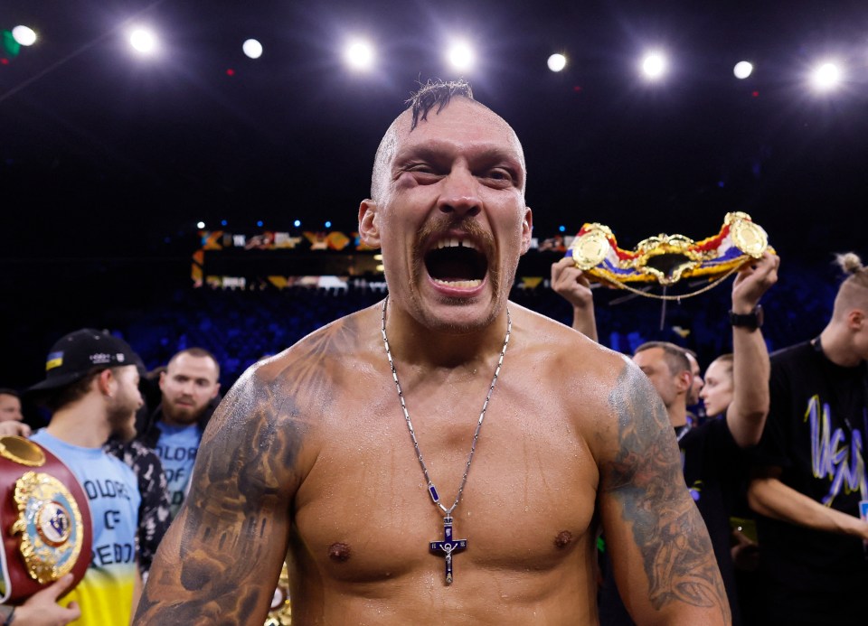 Oleksandr Usyk is currently in possession of the WBO heavyweight strap