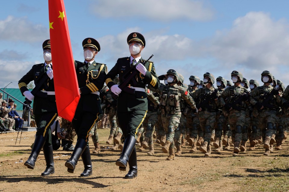 China and Russia launched wargame drills in the Sea of Japan this month