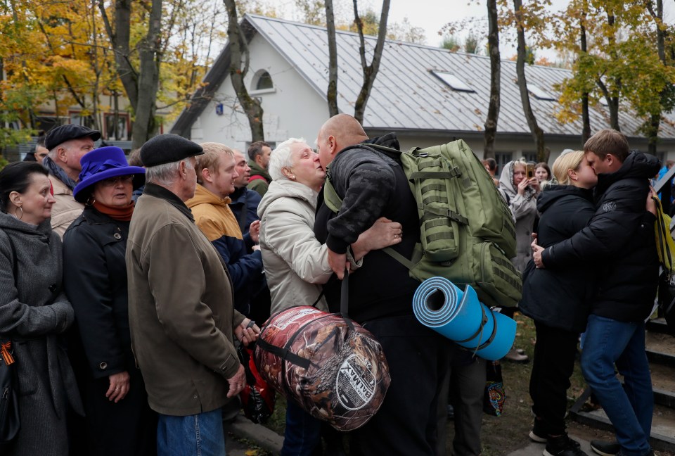 Russian conscripts have been rounded up and sent to military training camps before joining the frontline in Ukraine