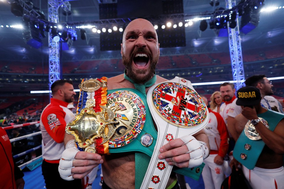 Fury has offered Joshua the chance to fight him for the WBC heavyweight belt