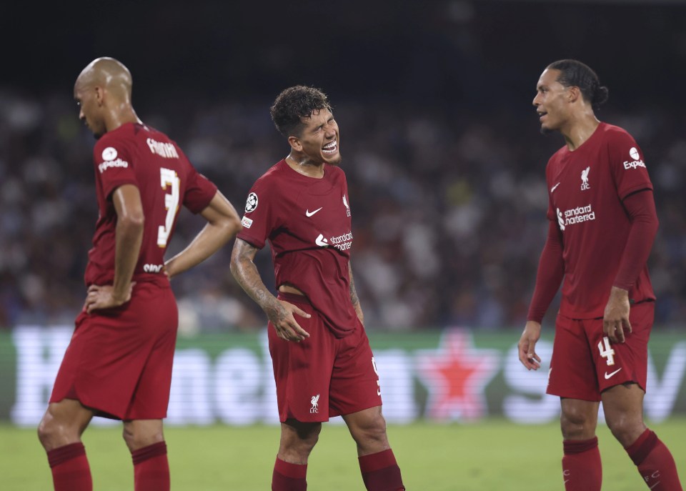 Liverpool were thrashed by Napoli on Wednesday night