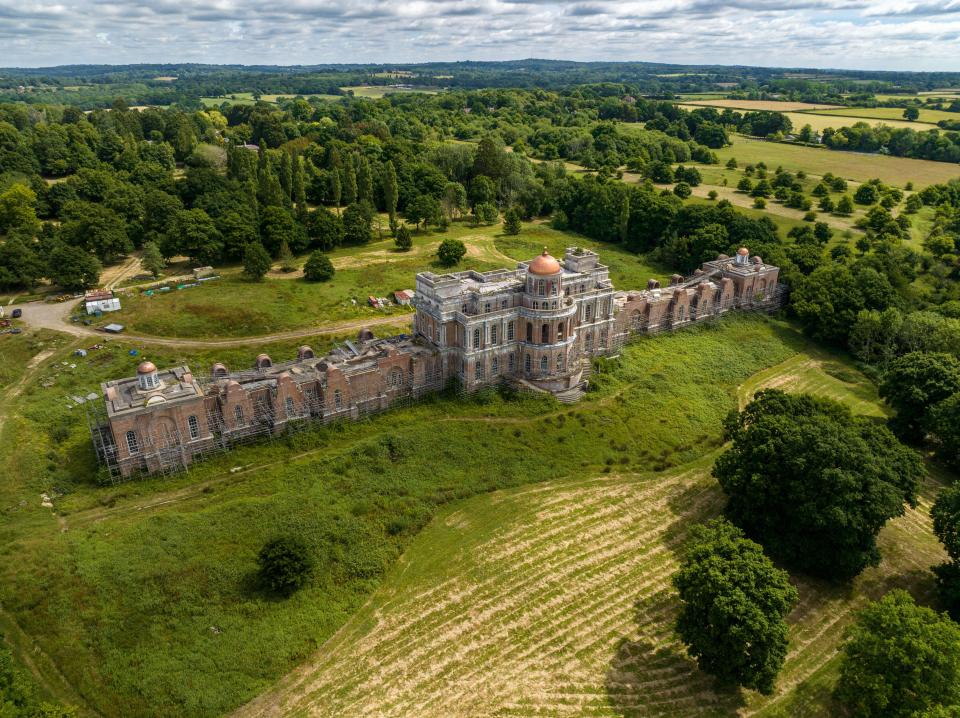 Hamilton Palace near Uckfield, East Sussex, belongs to ex-convict Nicholas Van Hoogstraten