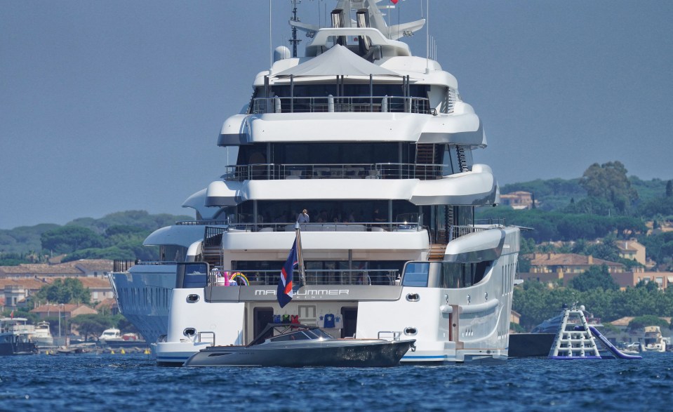 Superyacht The Madsummer costs £1.6m a week to charter