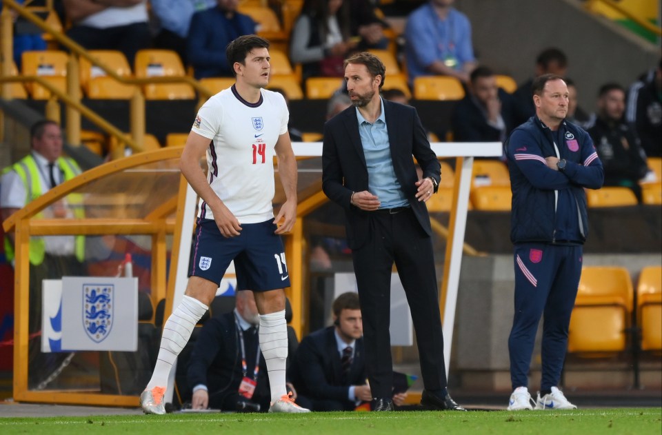 Harry Maguire is in the England squad for this month's games