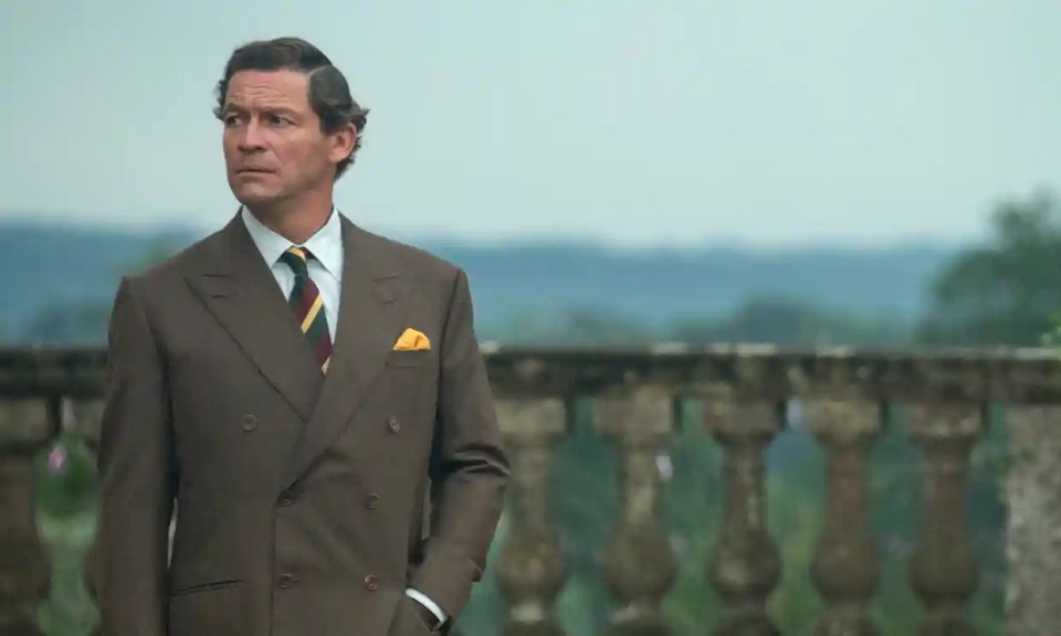 Dominic West will star as Prince Charles in The Crown