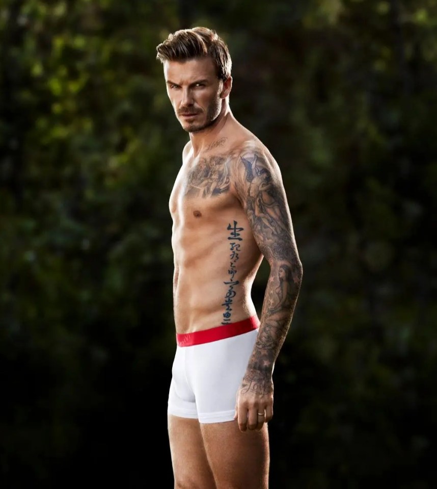 H&M and David Beckham teamed up for a range in 2012