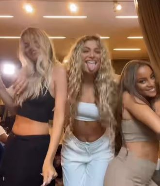 The Love Island girls reunited for a TikTok dance routine