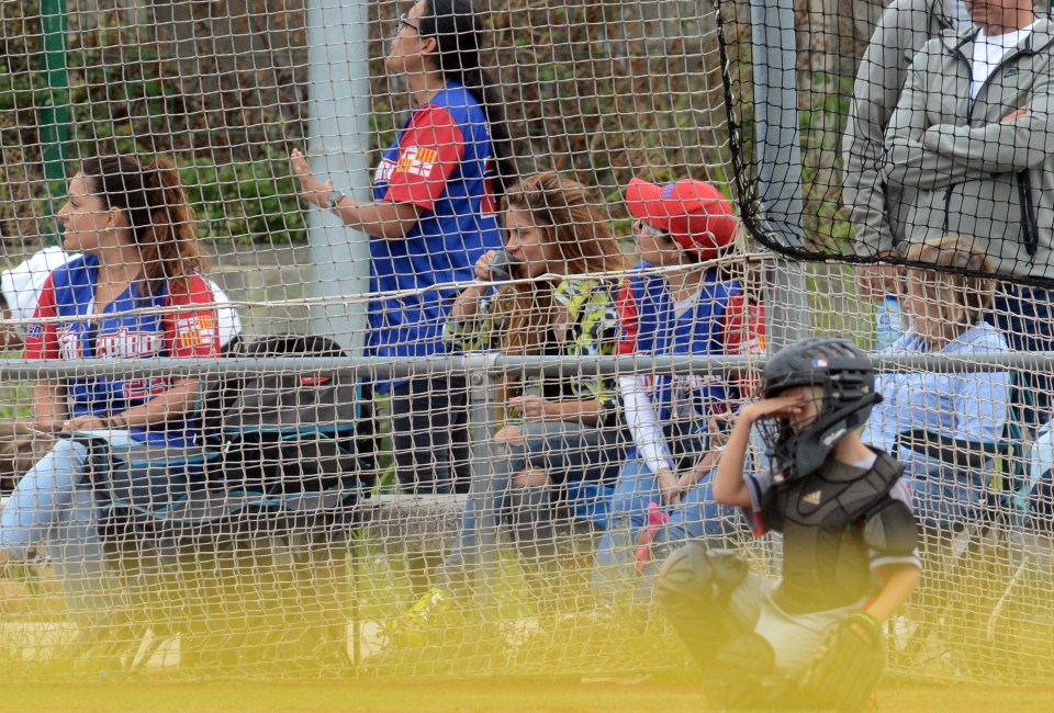 Shakira was at the game with her mother