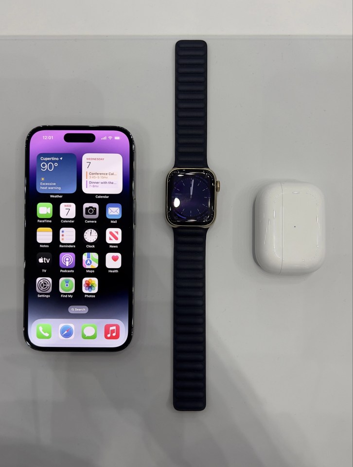 The wearable gadget was unveiled alongside the iPhone 14 and new AirPods Pro