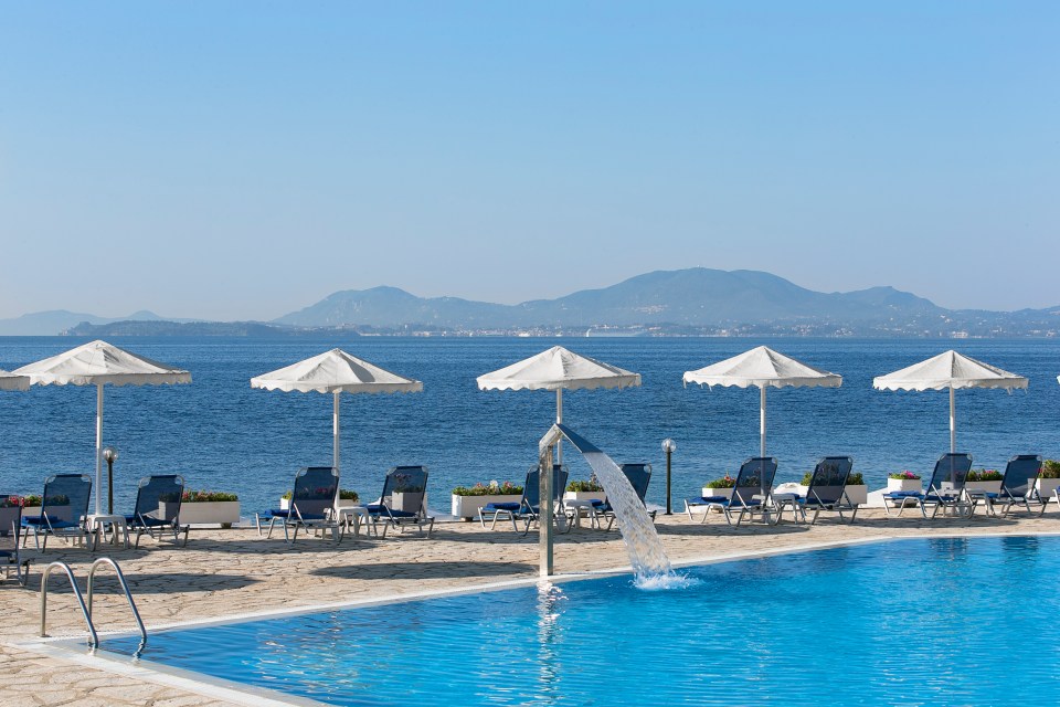 The food is particularly great at the 4H Tui Blue Atlantica Nissaki Beach in Corfu