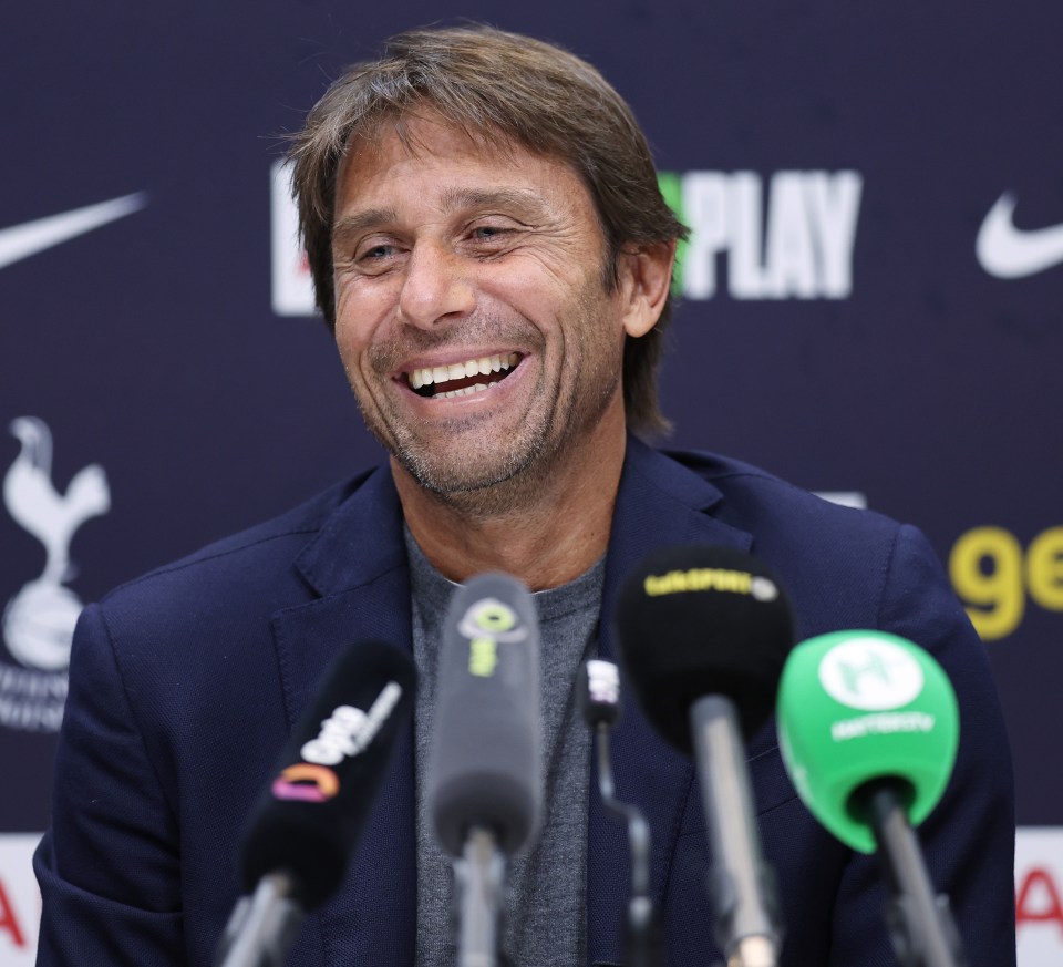 Antonio Conte claims he is happy at Tottenham amid links to Juventus