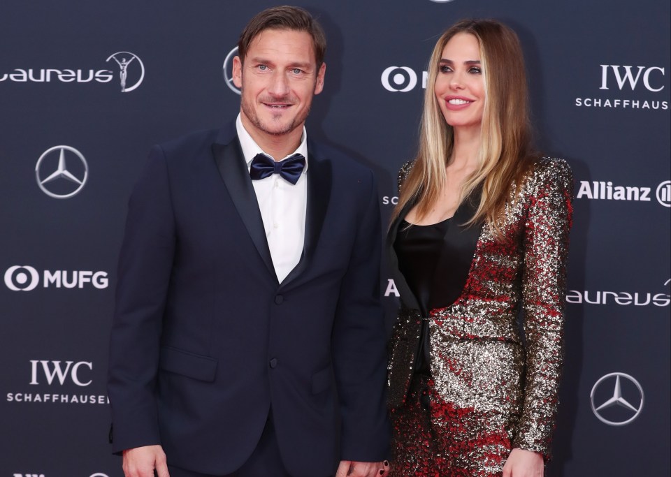 Totti alleges Ilary had an affair while they were together