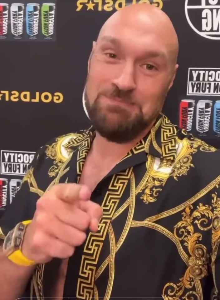 Tyson Fury has branded Anthony Joshua a 'p***y boy' in a new video blast