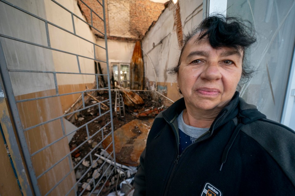 In Izyum’s wrecked hospital, social worker Tetyana Sterkhova, 60, says of the Russian occupiers: 'They were like animals, nothing like human beings'