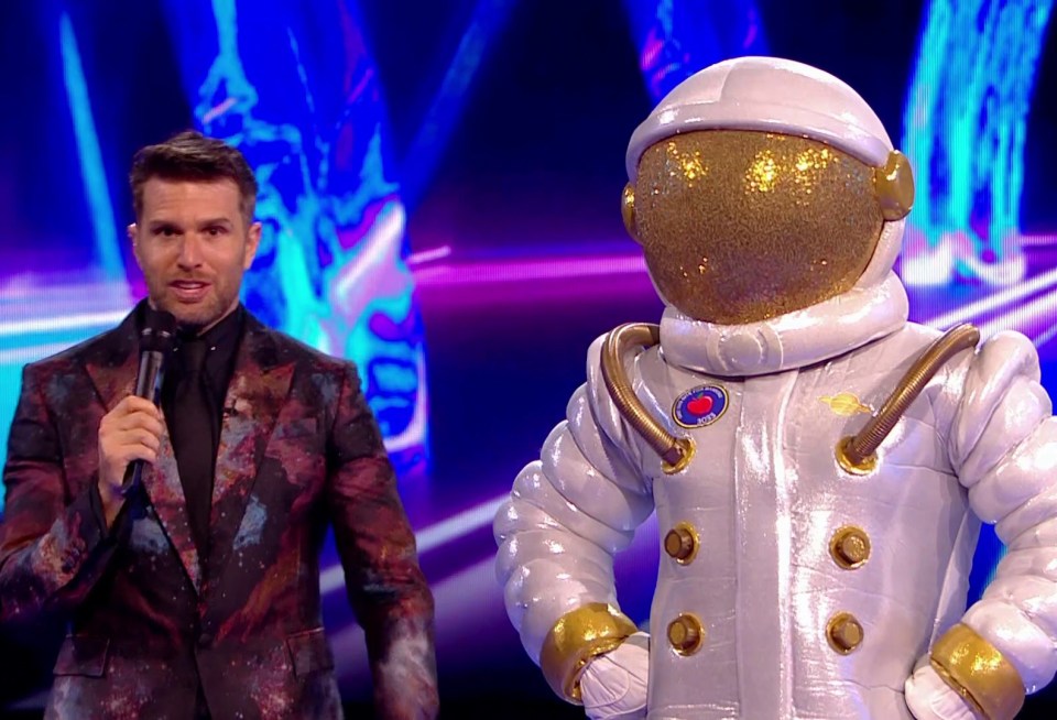 Host Joel Dommett led the fun on The Masked Dancer tonight